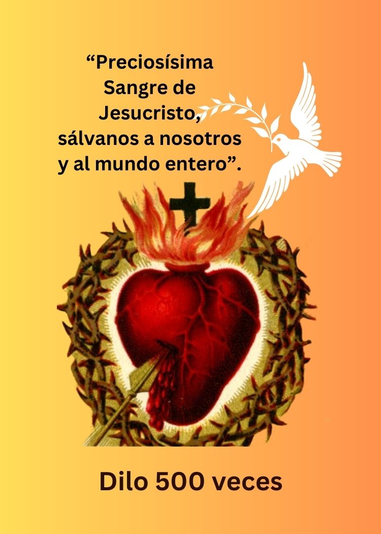 ORACIÓN DE LA SANGRE DE JESÚS Tamaño de bolsillo (2.5" x 3.5") Tarjeta de oración imprimible PDF/Descarga digital