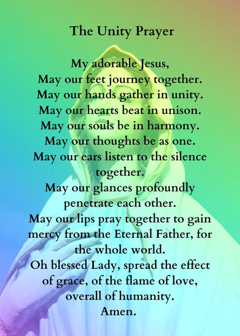 DIGITAL DOWNLOADS PRAYER/PRINTABLE PRAYER CARD PDF/THE UNITY PRAYER ...